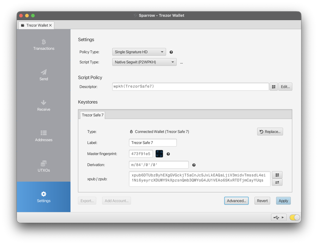 Trezor Imported